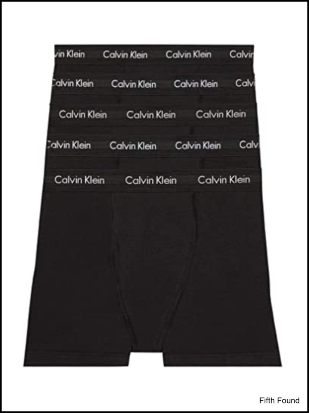 Calvin Klein Men's Cotton Stretch 5-Pack Boxer Briefs Underwear